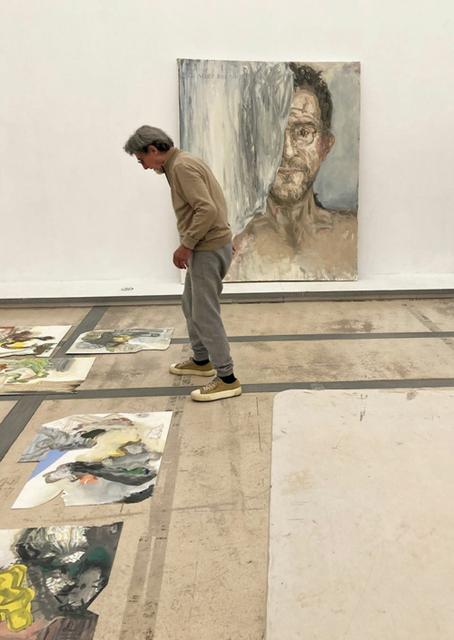 Peinture (re)commencée…Centre d’art les Pénitents Noirs. Aubagne – mai/juin 2024